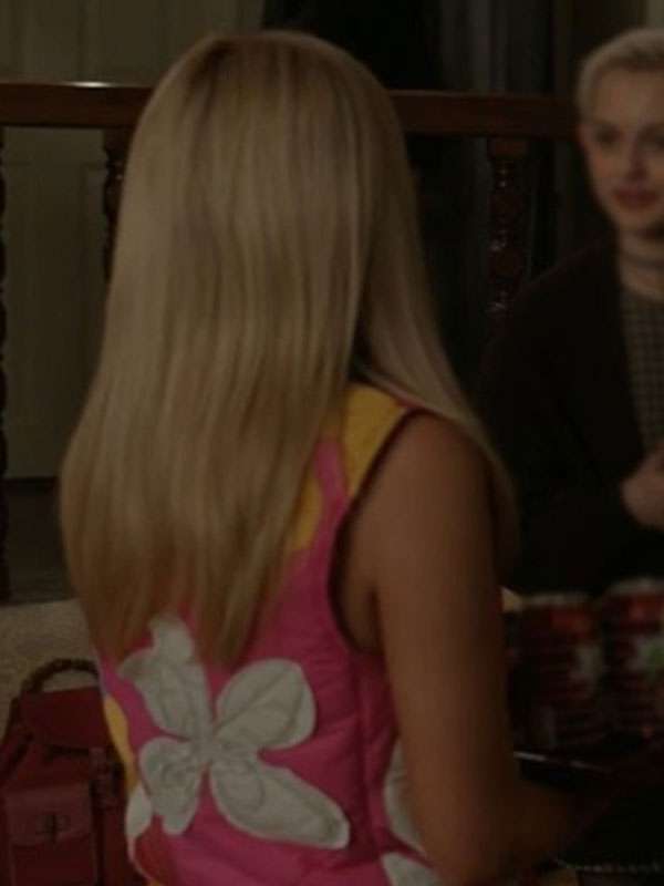 Elle 2026 Lexi Minetree Pink Floral Vest - Image 4