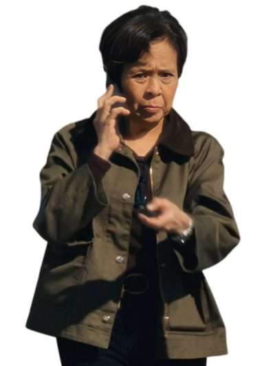 Maximum Pleasure Guaranteed Detective Sofia Gonzalez Olive Green Jacket
