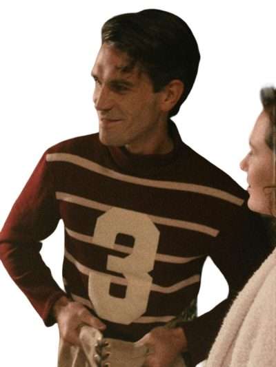KJ Apa Jimmy 2026 Red Sweatshirt