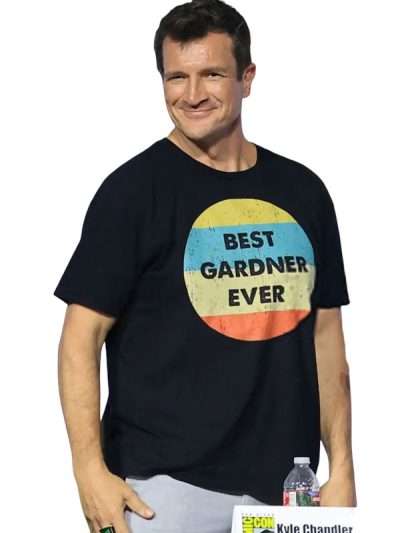 Nathan Fillion Lanterns Comic Con 2026 Black T-Shirt