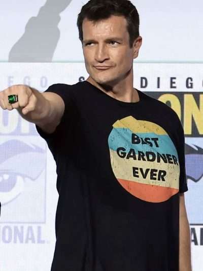 Nathan Fillion Lanterns 2026 Comic-Con T-Shirt