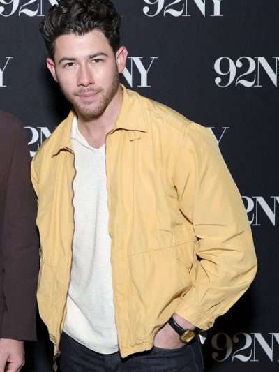 Nick Jonas Power Ballad 2026 Yellow Cotton Jacket