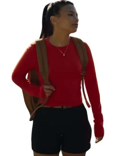 My Life with the Walter Boys S03 Nikki Rodriguez Red Sweatshirt