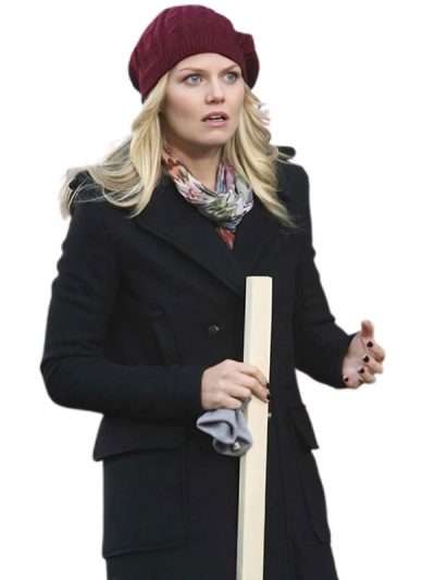 Buy Once Upon A Time Jennifer Morrison Black Wool Coat