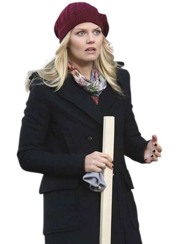 Buy Once Upon A Time Jennifer Morrison Black Wool Coat
