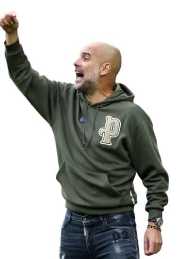 Pep Guardiola Green Hoodie