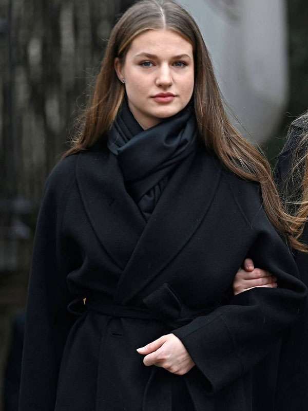 Princess Leonor 2026 Wool Trench Coat