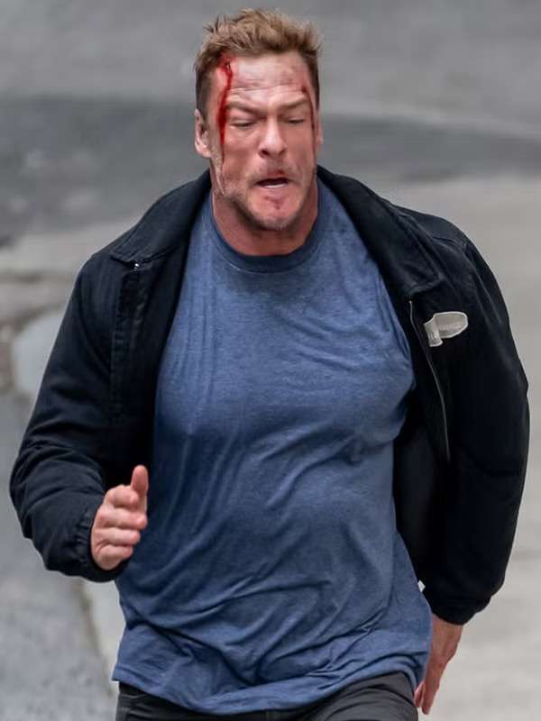 Reacher S04 Alan Ritchson Black Jacket