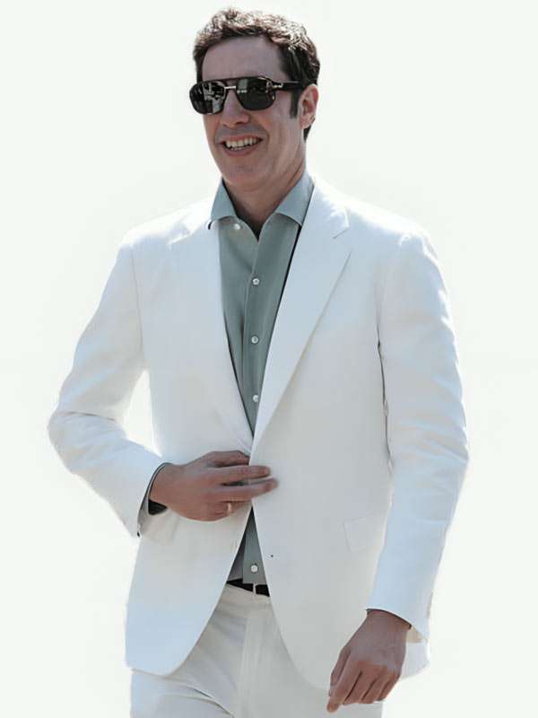Sacha Baron Cohen Wimbledon Suit