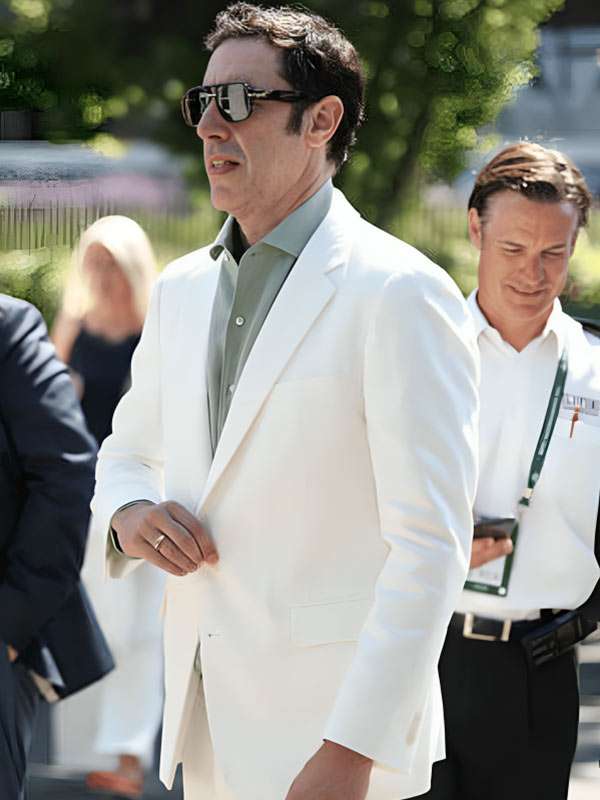 Sacha Baron Cohen The Championships Wimbledon Suit