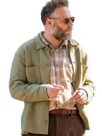 Seth Rogen The Invite Green Jacket