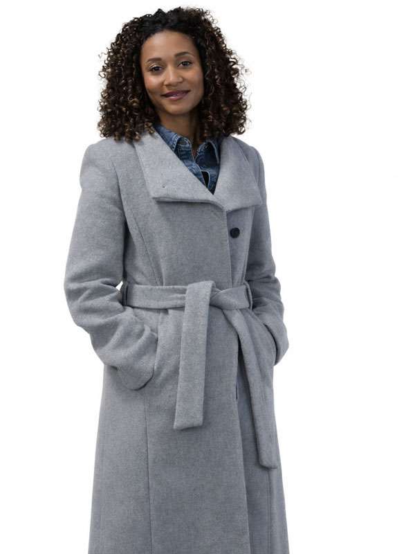 Sydney Shandon Sullivans Crossing S04 Grey Trench Coat