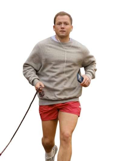 Taron Egerton Everybody Wants to Fuck Me Grey Sweatshirt