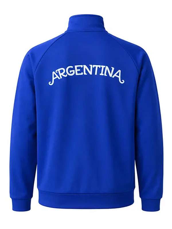 Team Argentina Lionel Messi 2026 Blue Track Jacket