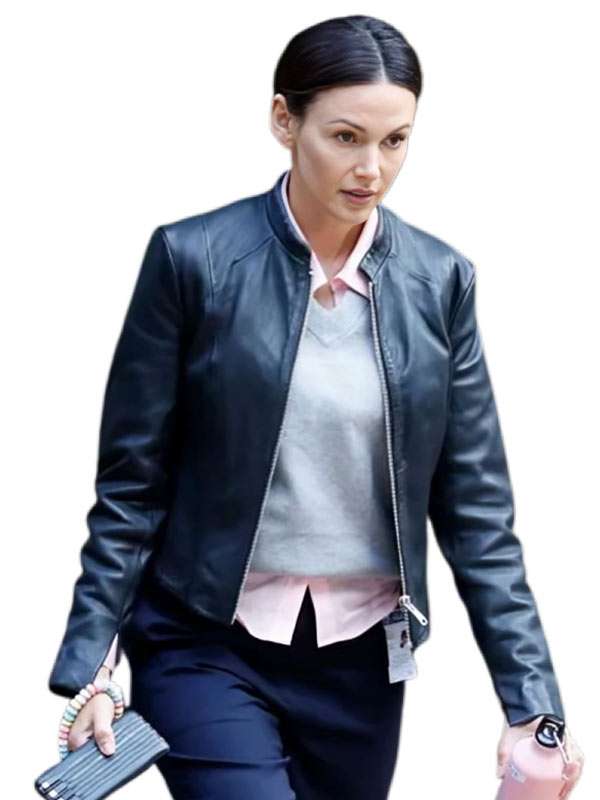 TV Series The Blame Di Emma Crane Leather Jacket