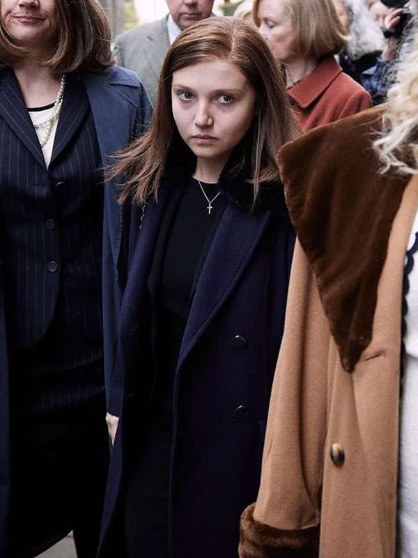The Lady S01 Mia McKenna-Bruce Wool Coat