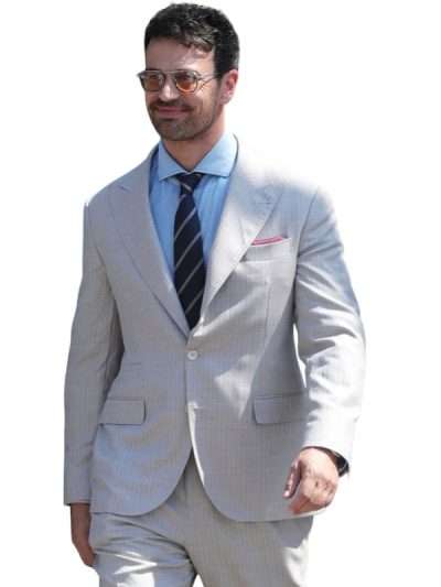 The Gentlemen S02 Theo James Grey Suit
