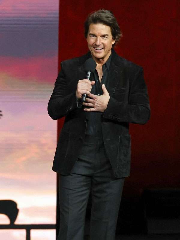 Tom Cruise Digger 2026 Premiere Black Velvet Balze