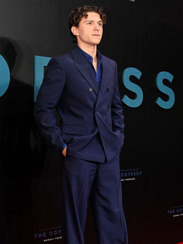 Tom Holland The Odyssey Premiere Blazer