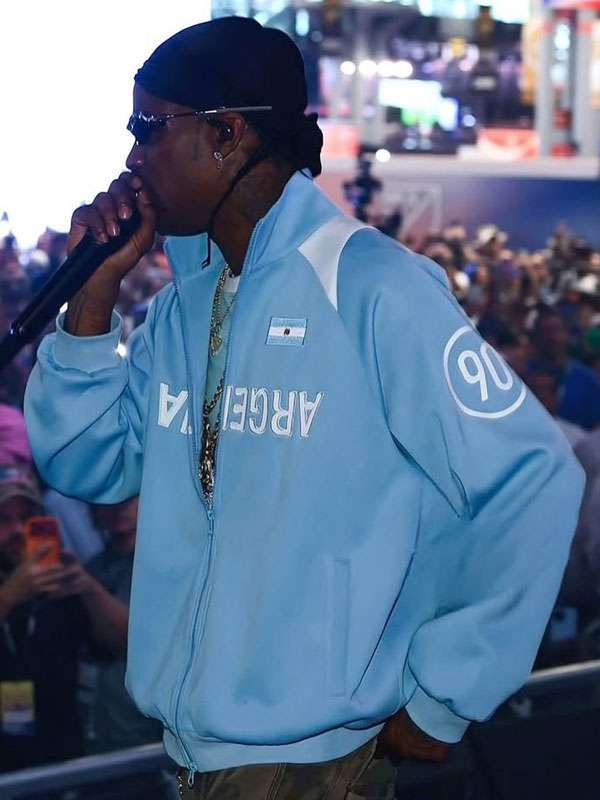 Travis Scott Cactus Jack x Nike Argentina Blue Jacket
