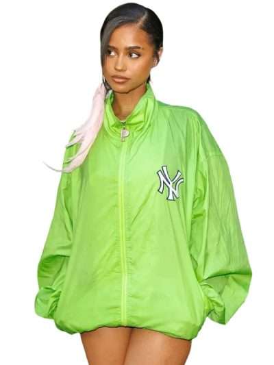 Soho House Berlin Tyla NY Yankees Green Jacket