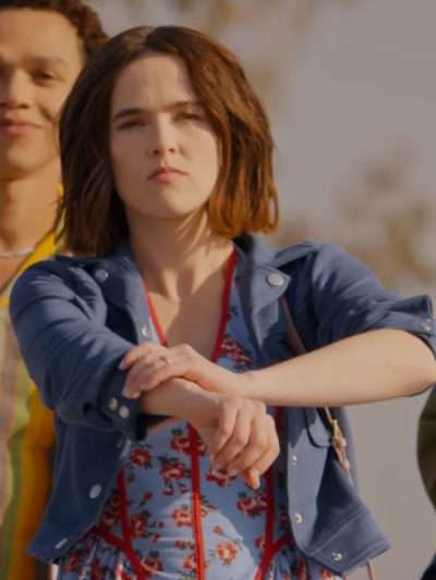 Zoey Deutch Gail Daughtry and the Celebrity Sex Pass Wool Jacket