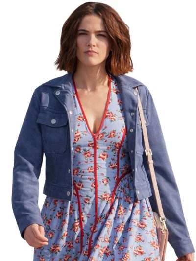 Gail Daughtry and the Celebrity Sex Pass Zoey Deutch Blue Jacket
