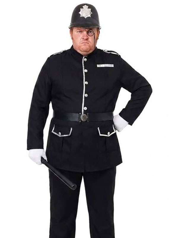 British Bobby Black Costume