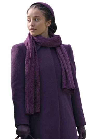 The Testaments S01 Agnes MacKenzie Purple Coat