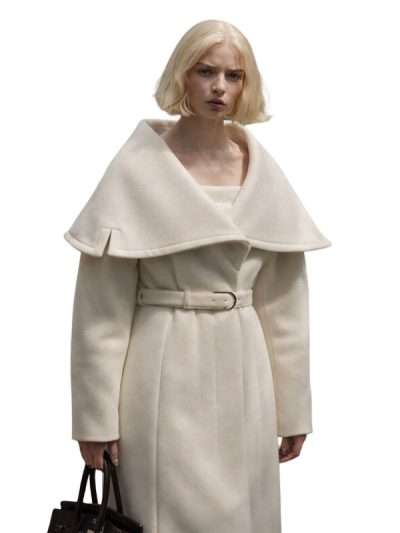 Lucky S01 Anya Taylor-Joy White Coat