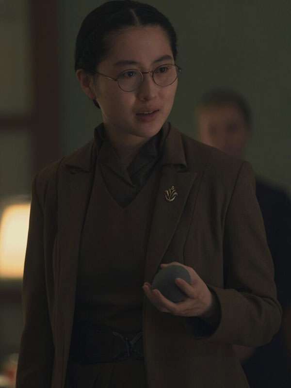Aunt Vidala The Testaments Khaki Coat