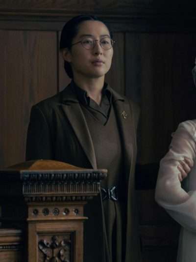 Aunt Vidala The Testaments Wool Coat