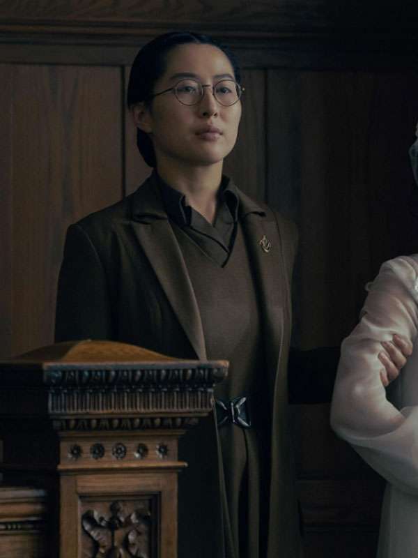 Aunt Vidala The Testaments Wool Coat
