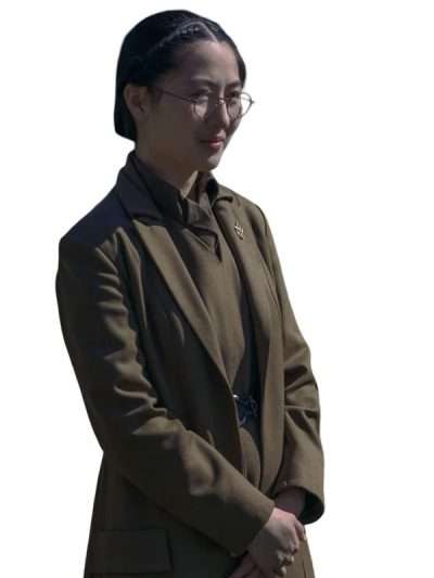 Aunt Vidala The Testaments Wool Coat