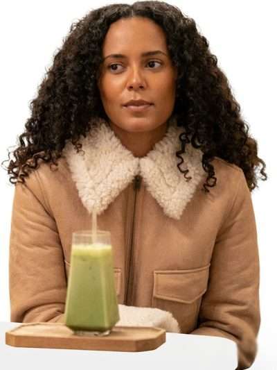 Ava Dash Next Gen NYC S02 Shearling Leather Jacket