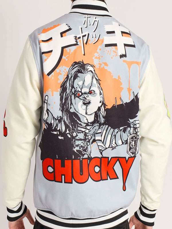 Chucky Wanna Play Varsity Jacket