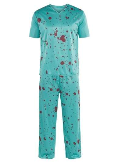 Doctor Blue Scrub Halloween Costume