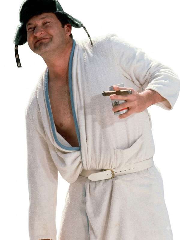 Christmas Vacation Cousin Eddie White Bathrobe