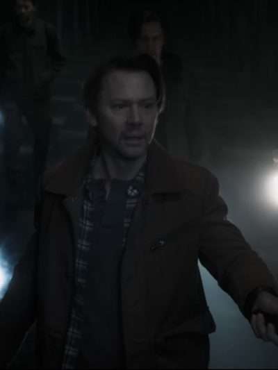 Dark Matter S02 Jimmi Simpson Brown Cotton Jacket