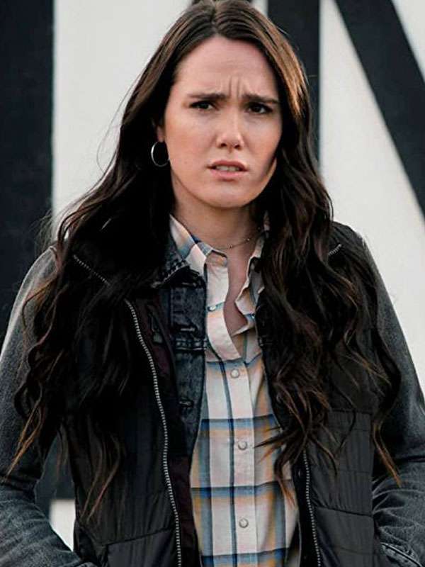 Eden Brolin Mia Black Quilted Vest