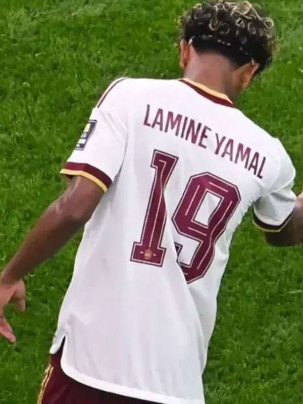 FIFA WC 2026 Lamine Yamal Final White Jersey