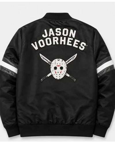 F13 Jason Vorhees Black Bomber Jacket