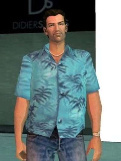 GTA Vice City Tommy Vercetti Palm Tree Shirt