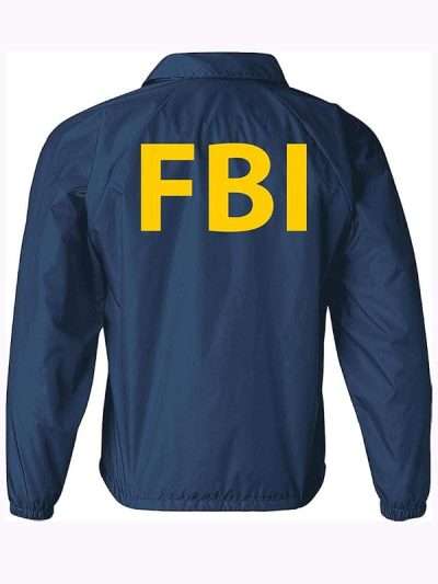 Halloween FBI Costume Jacket
