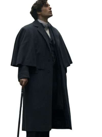 Henry Cavill Enola Holmes 3 Black Coat
