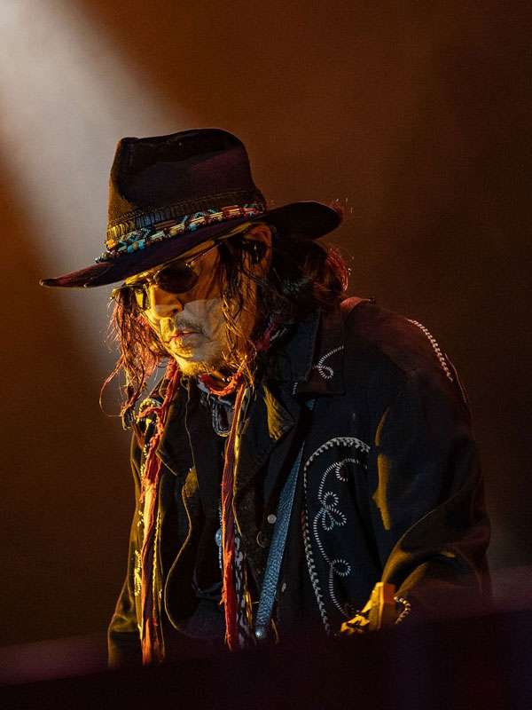Hollywood Vampires Johnny Depp Cardiff Castle 2026 Jacket