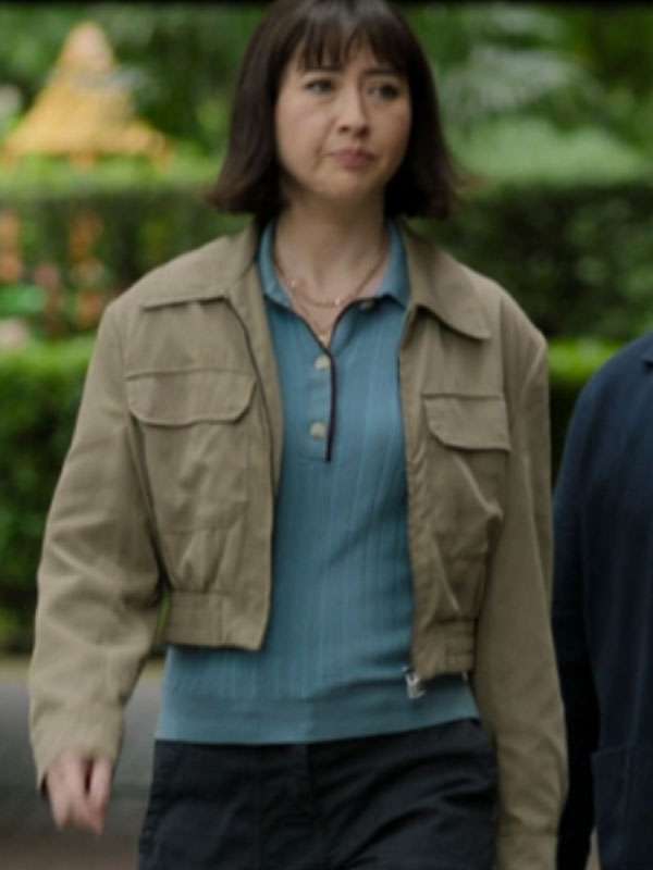 Layla Walsh The Chelsea Detective S04 Khaki Cotton Jacket