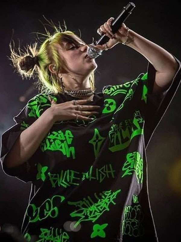 Life is Beautiful Music Festival Billie Eilish Oversize T-Shirt
