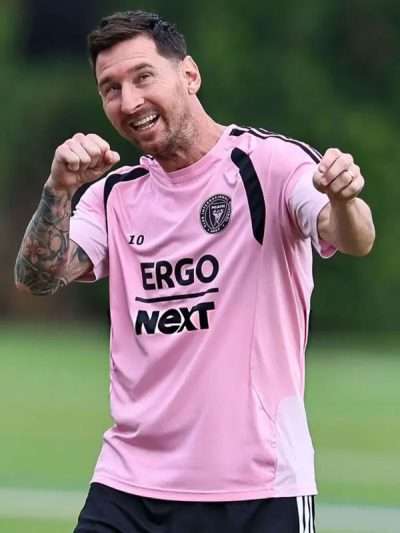 Lionel Messi 2026 Ergo Next Pink Jersey