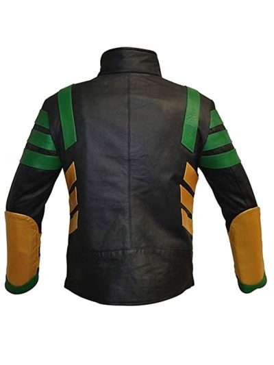 Loki Costume Leather Jacket